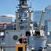 The Saluting Marine aboard a Battleship