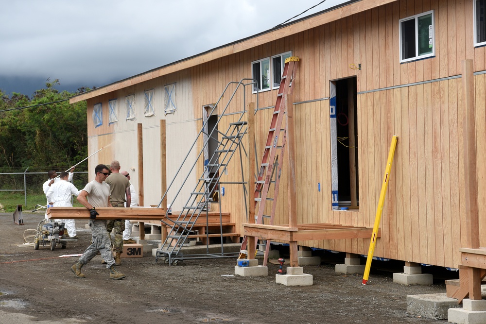 169th Civil Engineer Squadron trains at Bellows Air Force Station