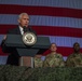 Vice President Mike Pence speaks to Soldiers and civilians at Fort McCoy, Wisconsin