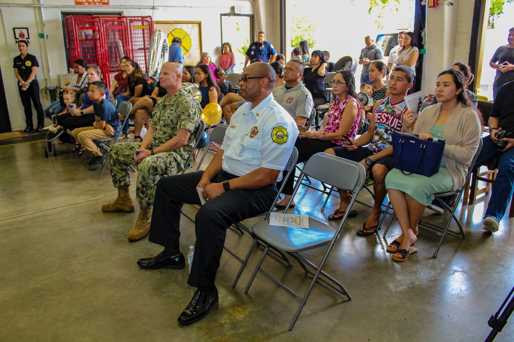 U.S. Naval Base Guam Fire and Emergency Services Academy Class of 2019-01 Graduation