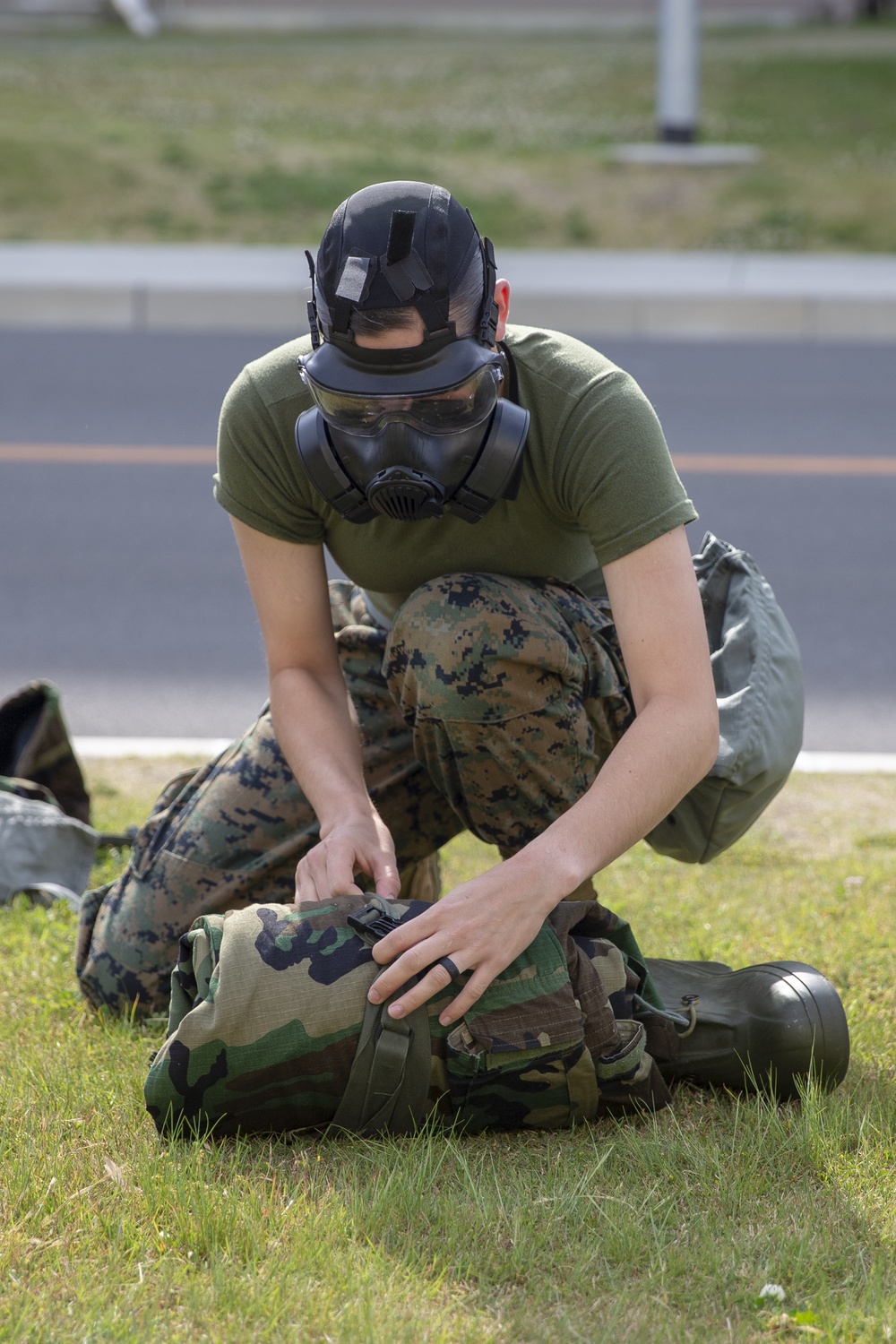 Identify, Report, Mark: Marines learn CBRN techniques