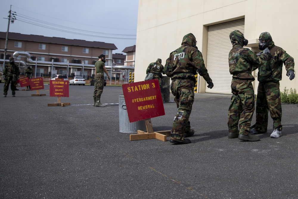 Identify, Report, Mark: Marines learn CBRN techniques