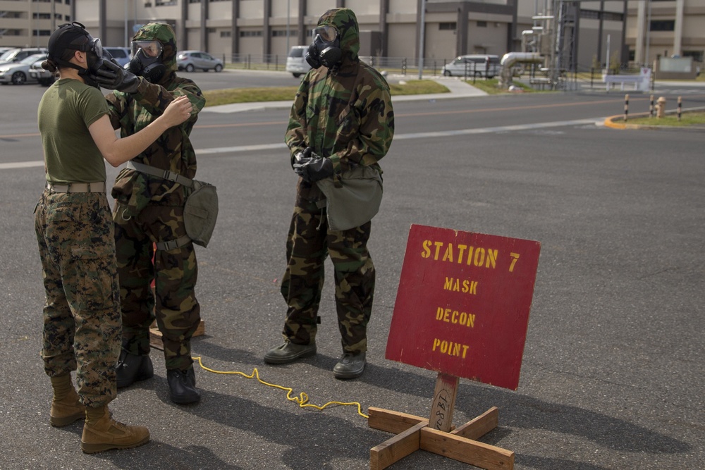 Identify, Report, Mark: Marines learn CBRN techniques