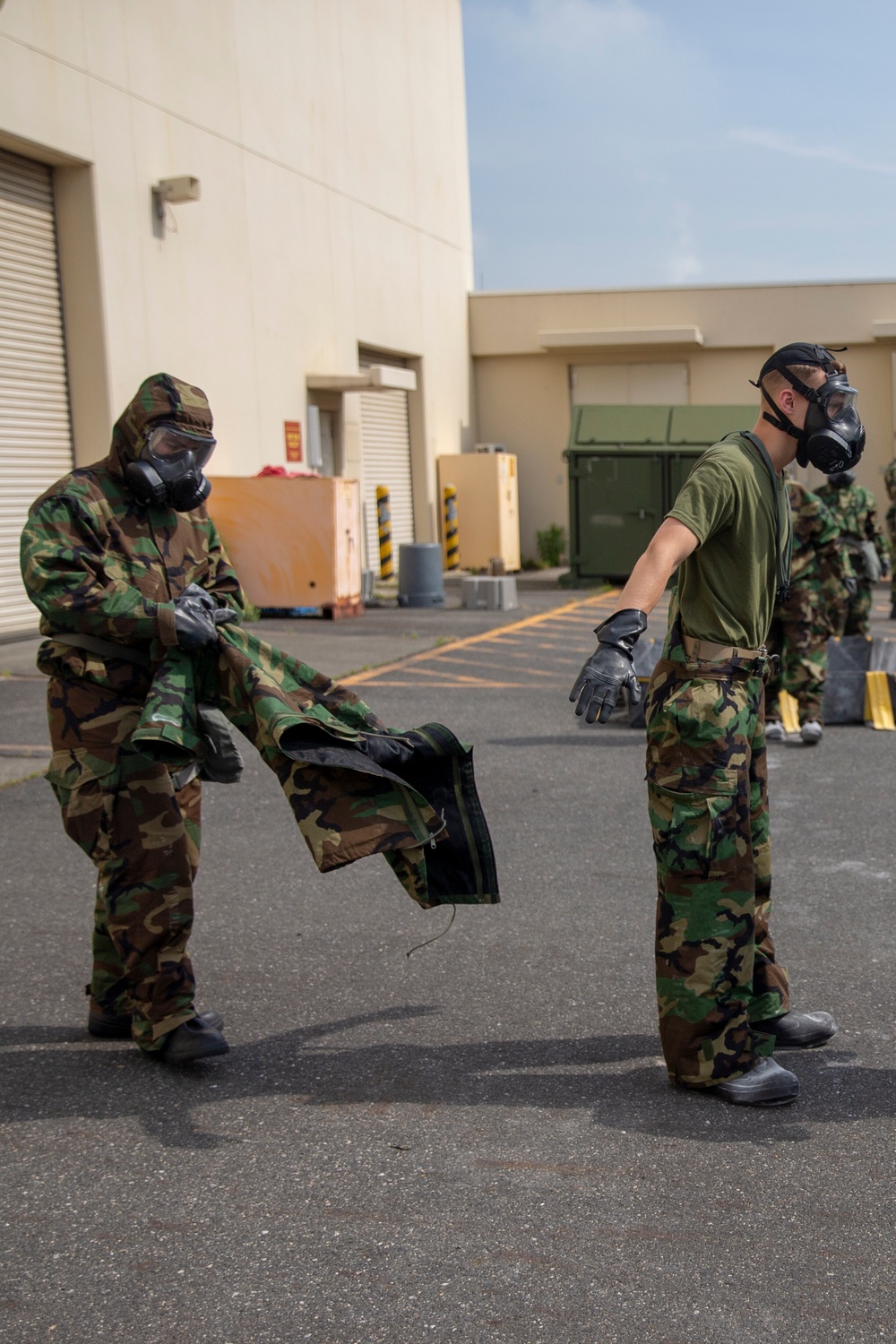 Identify, Report, Mark: Marines learn CBRN techniques