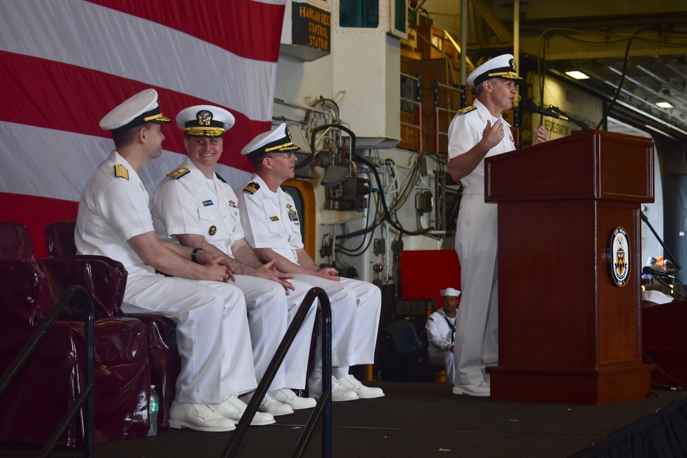 Amphibious Force 7th Fleet Change of Command