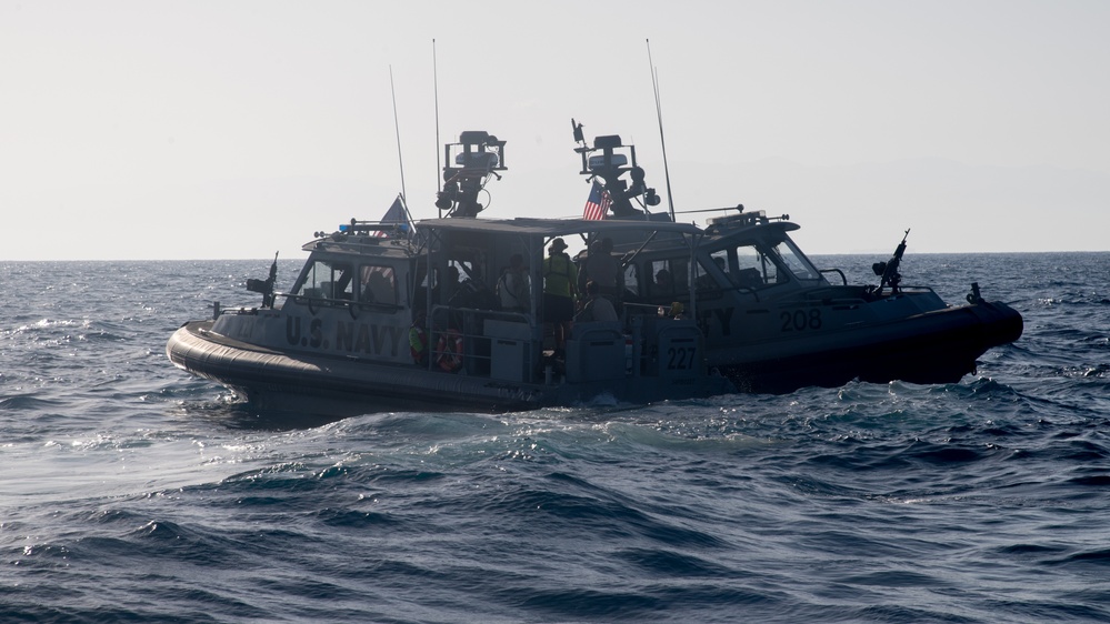 CRS and PJs conduct search and rescue rehersals in Djibouti