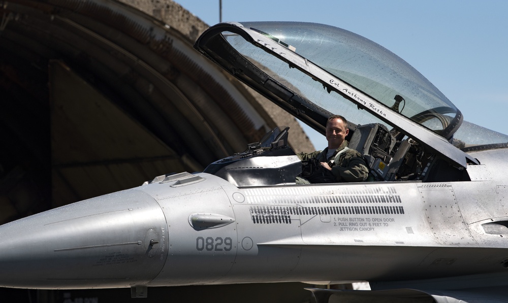 52nd FW vice commander takes final flight at Spangdahlem