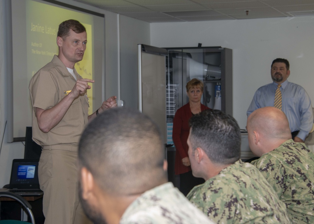 U.S. Fleet Forces Command SAPR Team Visits NSA Souda Bay, Greece