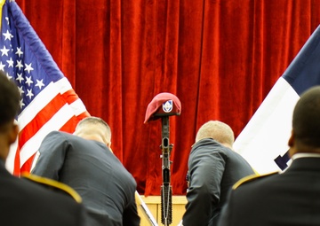 XVIII Airborne Corps memorializes fallen leader