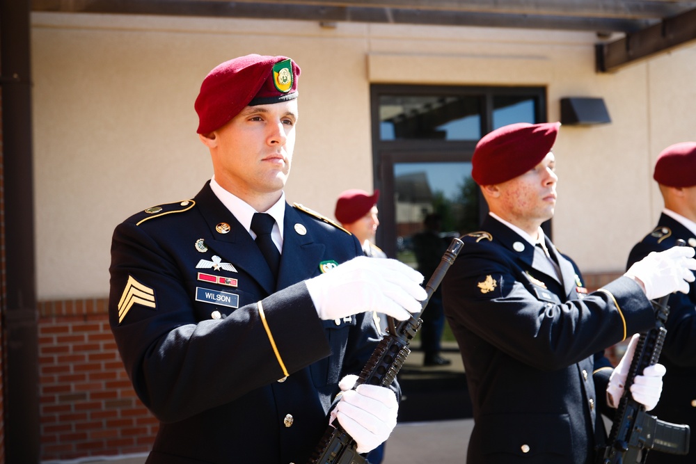 XVIII Airborne Corps memorializes fallen leader