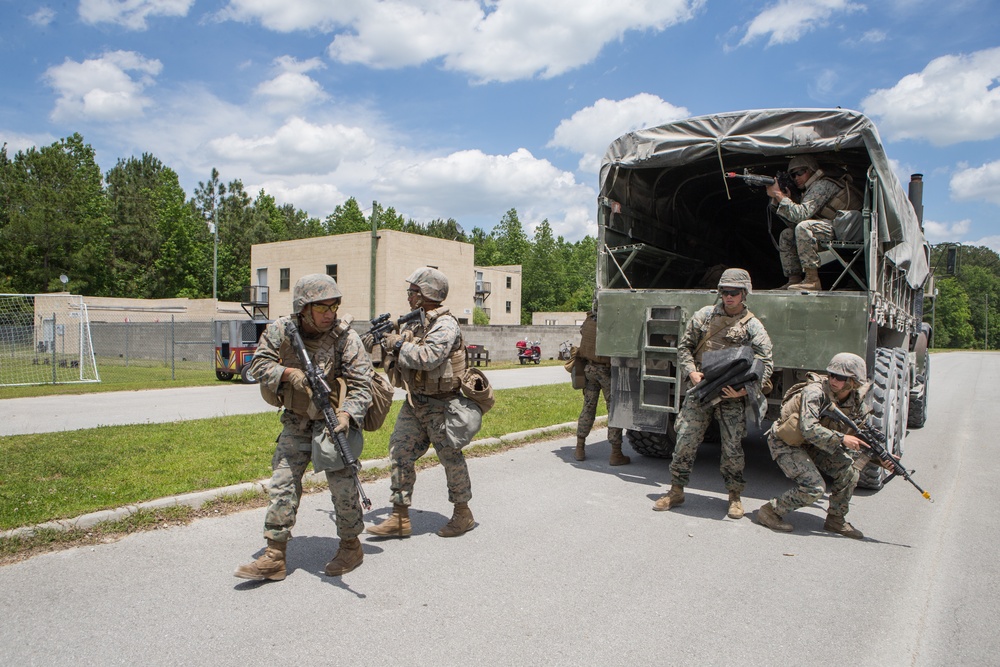 Combat Logistics Battalion 8 Field Exercise