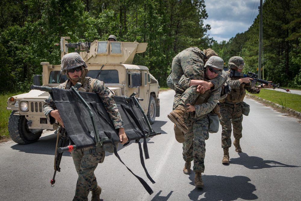 Combat Logistics Battalion 8 Field Exercise