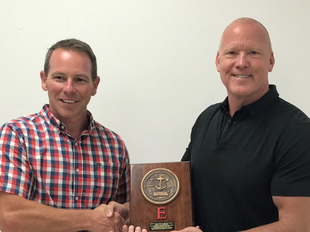 Director of NRTF AGUADA Recognized with NCTAMS LANT &quot;Red 'E'&quot; Award