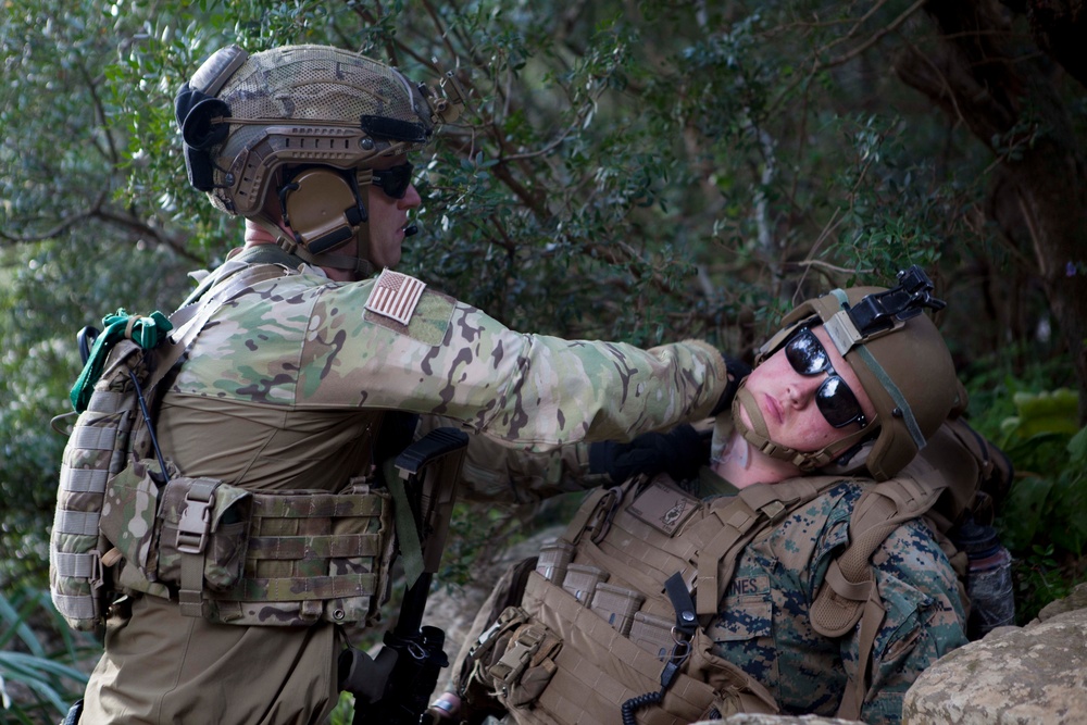 SPMAGTF-CR-AF 19.2 kicks off exercise Joint Stars with TRAP