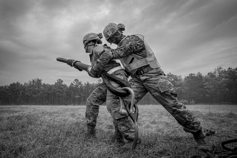 250th Brigade Support Battalion sling load training