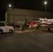 Dyncorp aircraft washers preparing two T-44C Pegasus