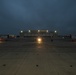 Three T-44C Pegasus aircraft sit aboard the Naval Air Station Corpus Christi flightline