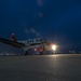 A T-44C Pegasus sits aboard the Naval Air Station Corpus Christi flightline