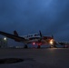 A T-44C Pegasus sits aboard the Naval Air Station Corpus Christi flightline