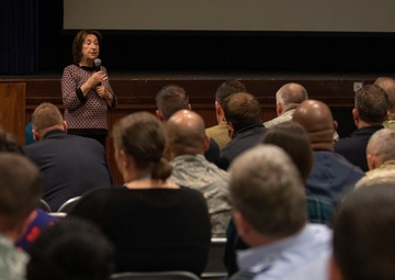 RAF Croughton hears the story of a Holocaust Survivor