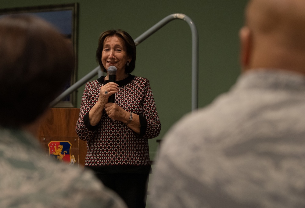 RAF Croughton hears the story of a Holocaust Survivor