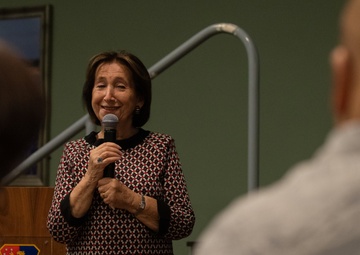 RAF Croughton hears the story of a Holocaust Survivor