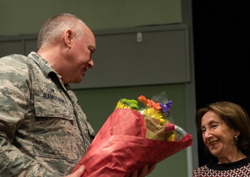 RAF Croughton hears the story of a Holocaust Survivor