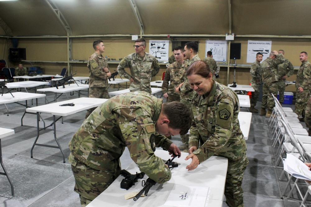 Warrior skill showcased during the Best Cyber Warrior Competition