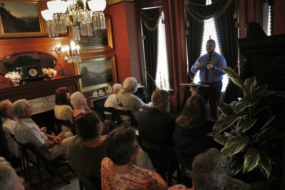 Naval Museum Educator presents at Hunter House Victorian Museum