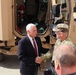Vice President Mike Pence visits Fort McCoy, thanks troops