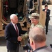 Vice President Mike Pence visits Fort McCoy, thanks troops