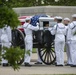 Military Funeral Honors with Funeral Escort for Petty Officer 2nd Class Michael Brodsky in Section 60 of Arlington National Cemetery