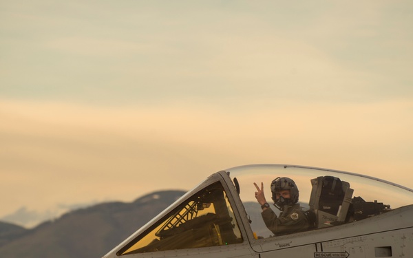 Navy Super Hornets Take Flight with Idaho Air National Guard A-10s