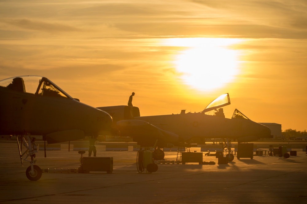 Navy Super Hornets Take Flight with Idaho Air National Guard A-10s