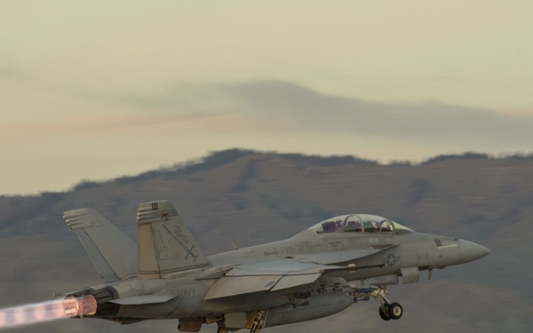 Navy Super Hornets Take Flight with Idaho Air National Guard A-10s