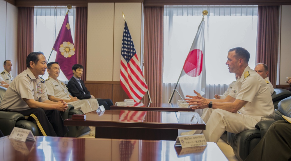 CNO Visits Japan, Receives Grand Cordon of the Order of the Rising Sun