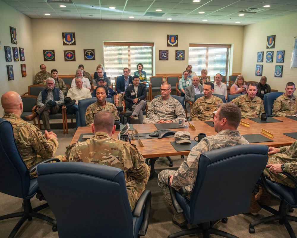 Travis AFB Civic Leader Tour to McConnell AFB