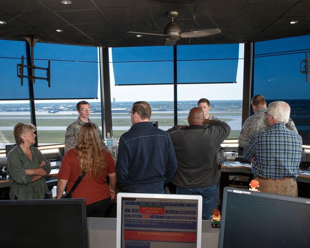Travis AFB Civic Leader Tour to McConnell AFB