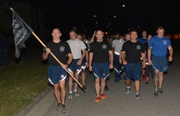 345th Training Squadron Conducts Port Dawg Memorial Run