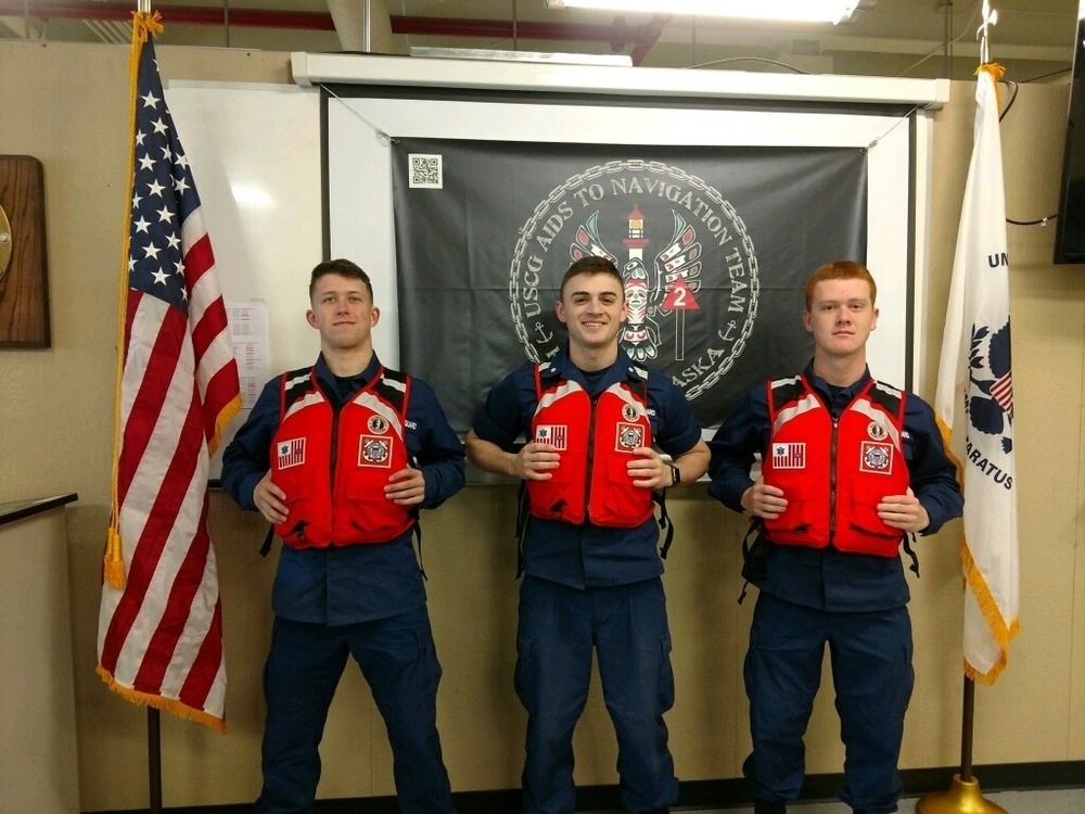 Coast Guard ANT Kodiak shows support for wear your life jacket to work day