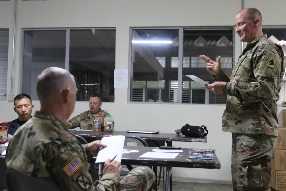 Kentucky National Guard Chaplains build partnerships through faith.