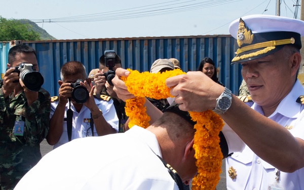 Final Mission Stop for Pacific Partnership 2019 Thailand: USNS Fall River Arrival