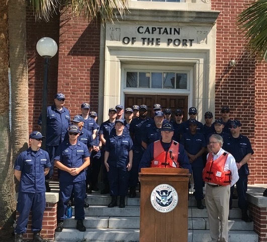 Coast Guard, partners kick off National Safe Boating Week in Charleston