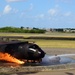Hawaii Army National Guard fire fighters conduct aircraft training