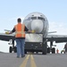 Aircraft Battle Damage Repair aircraft swap at Tinker AFB, Okla.