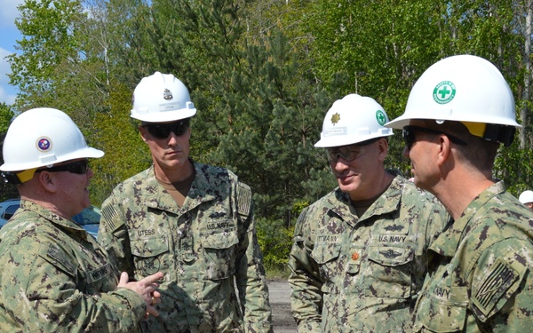 7th Naval Construction Regiment takes part in Resolute Castle 19