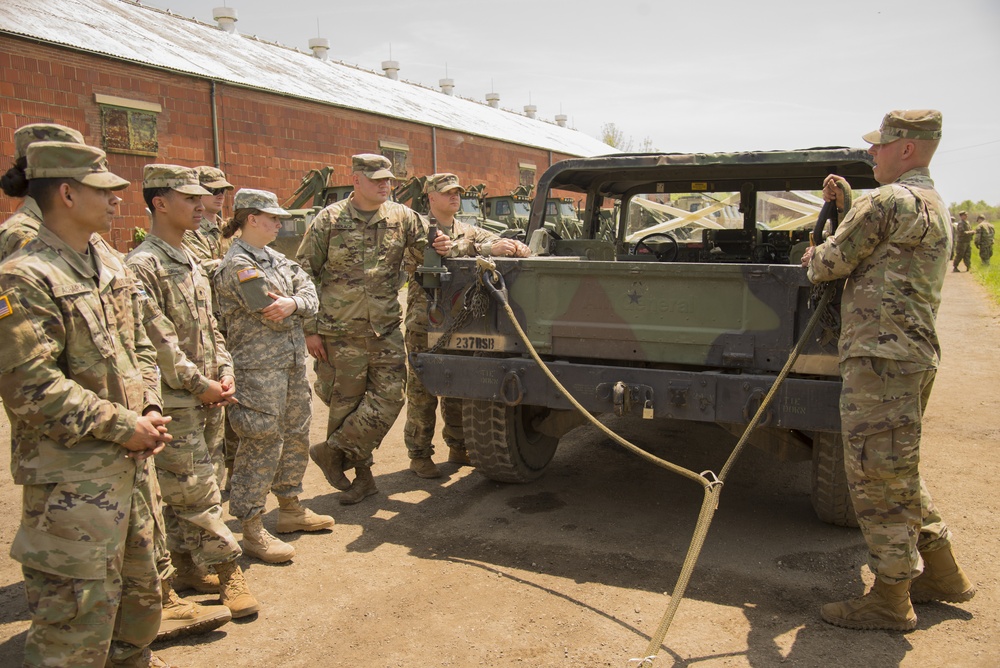 Ohio Army National Guard conducts sling load operations