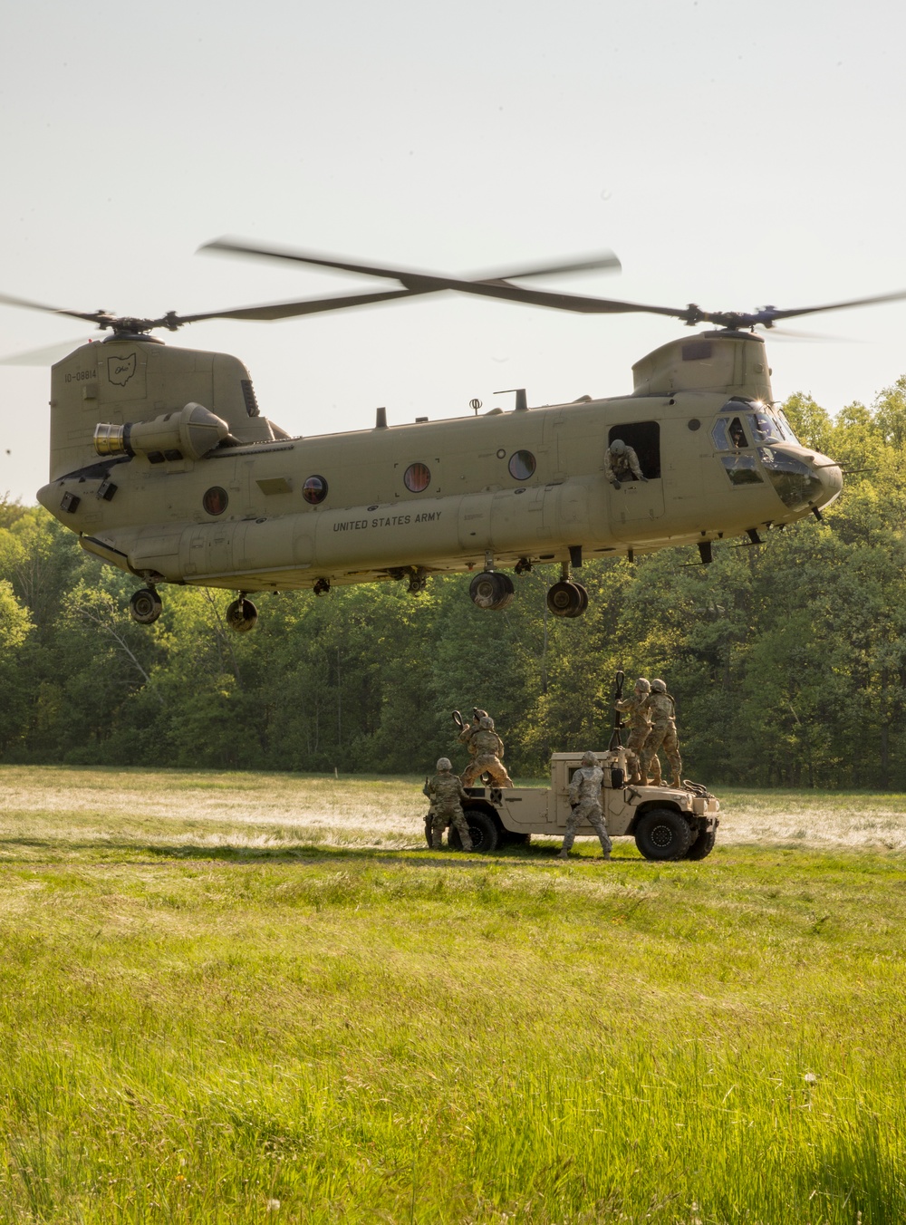 Ohio Army National Guard conducts sling load operations