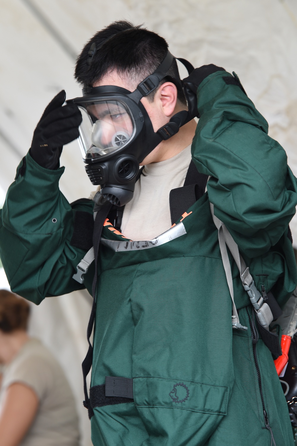149th Medical Group CBRN exercise