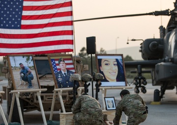 Coalition Forces Honor The Fallen